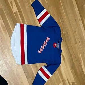 Blue and Red Hockey Jersey